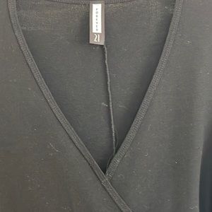 Vintage Forever 21 Black Wrap Dress